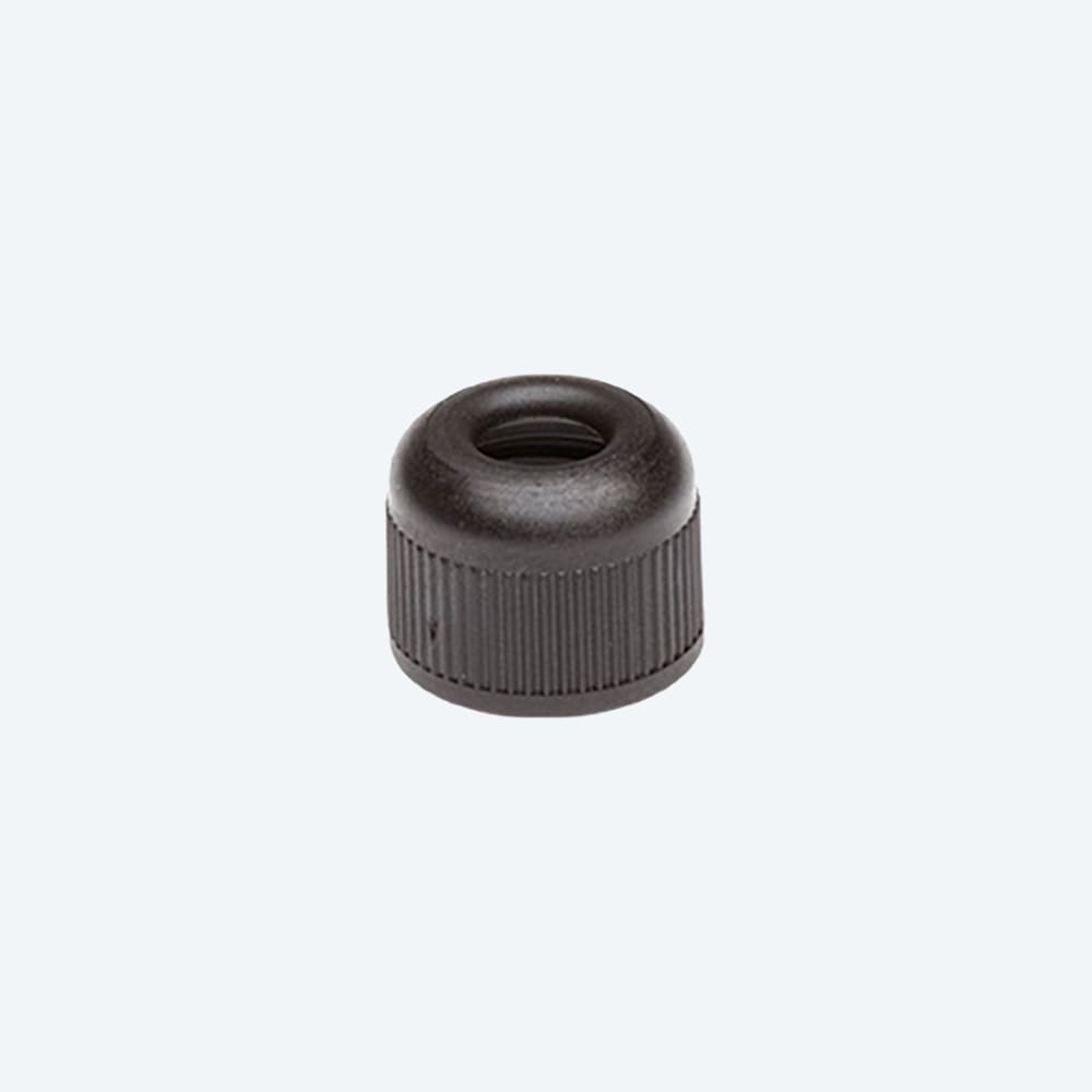 TECHNO - Dadi di serraggio cavo DMAX 7.5 mm nero.