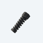 TECHNO - Dadi guida cavo max 8.5mm spiral top dmax black.