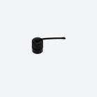 TECHNO - Tappi di chiusura con cinturino di aggancio per connettore nero.