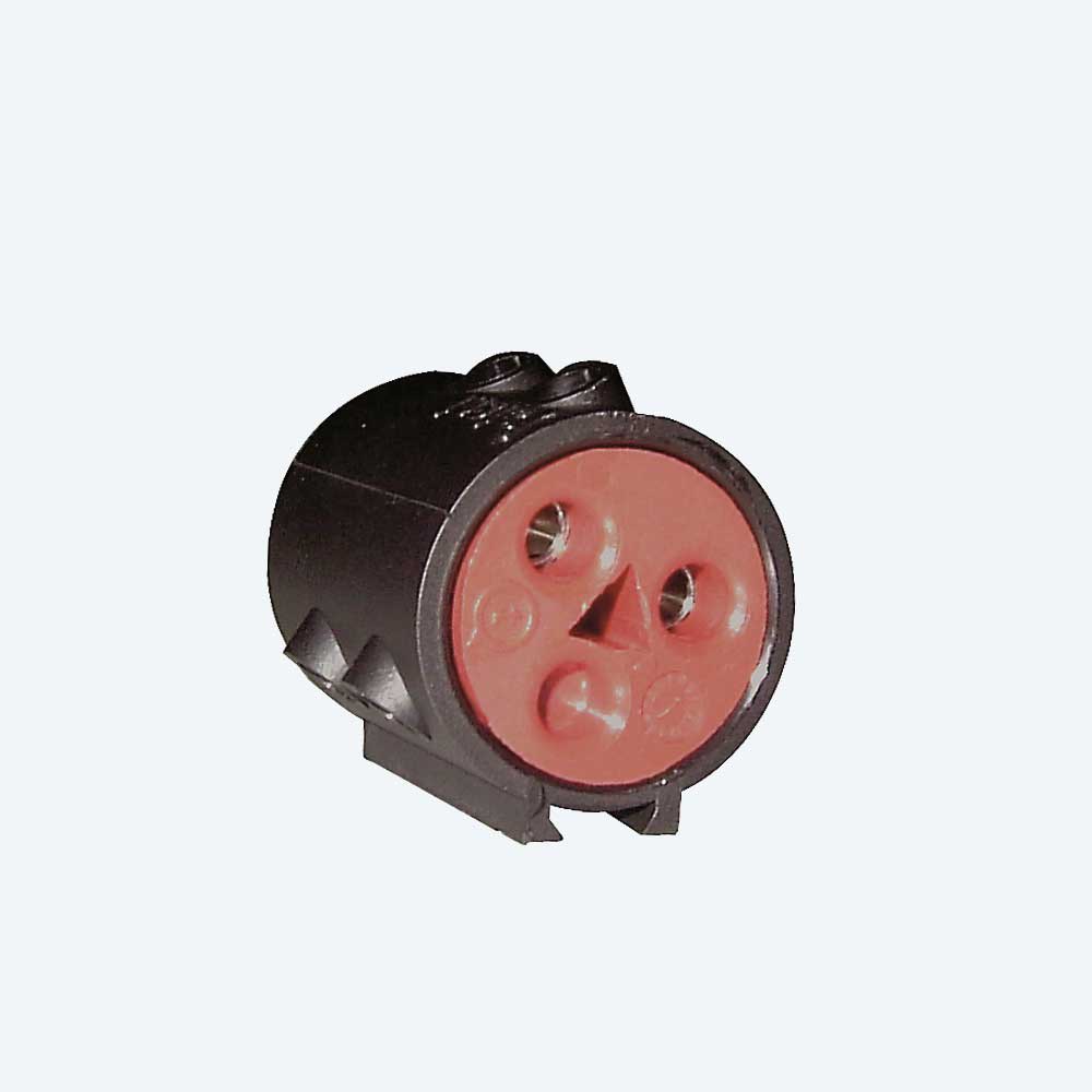 TECHNO - Morsettiera circolare compatta 2p vite IP20 circular compact connector screw IP20.