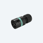 TECHNO - Kit mini connettore presa e spina 3p vite D6-12 IP66/IP68, mini-connect plug-socket 3p D6-12 GR.