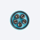 TECHNO - Kit connettore mini presa e spina 5p vite D6-13 SCW IP66/IP68.