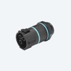 TECHNO - Mini Connettore Presa pannello 3p Vite M20 IP66/IP68 UP