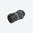 TECHNO - Mini Connettore Presa pannello 4p Vite M20 IP66/IP68 UP