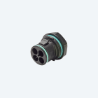 TECHNO - Mini Connettore Spina pannello NC 3p Vite M20 IP66/IP68 UP
