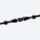 TECHNO - Mini giunto lineare 2p vite D7-12 IP68 IP6.