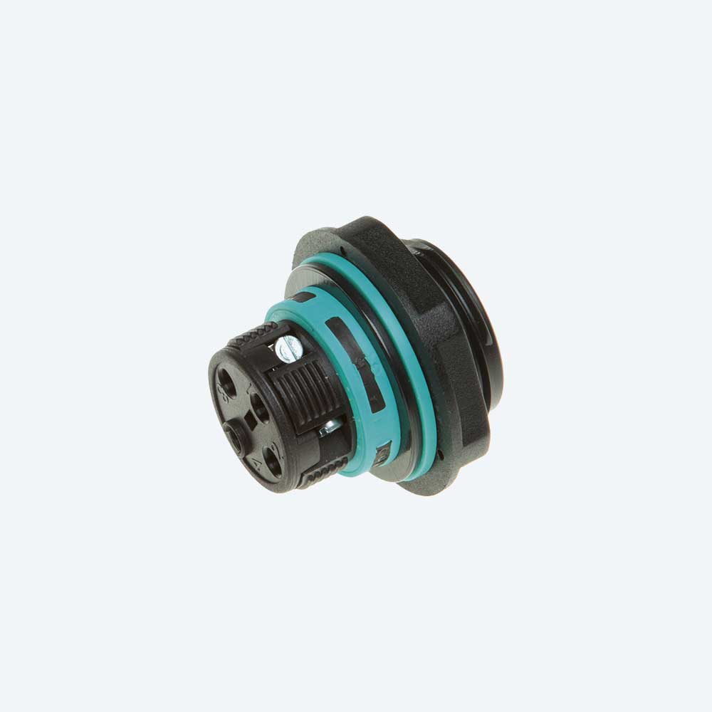TECHNO - Giunto connessione pannello 2 poli WP M25 D7-12 IP68.