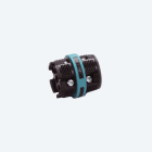 TECHNO - Giunto a pannello 4 poli Vite M25 D7-13.5 IP68/IP69 MINI-CONNECT SCW IP68 N.