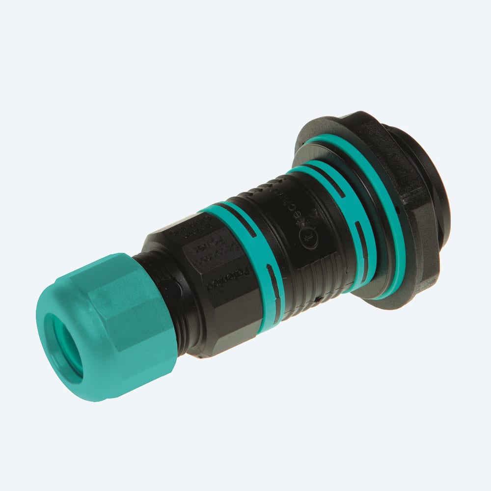 TECHNO - Giunto pannello 4p Vite M25 D7-12 IP68 xDRY MINI-CONNECTOR PANEL SCRW N.