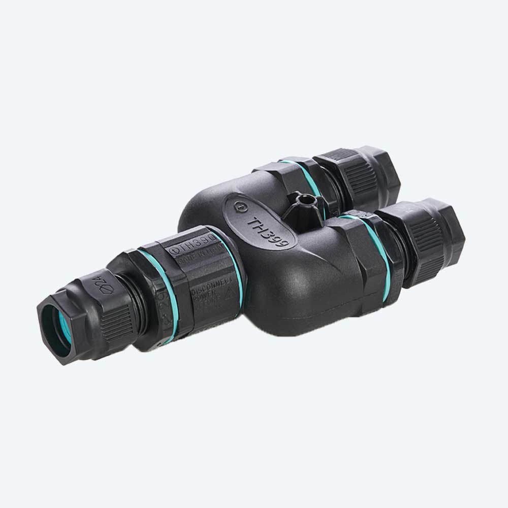 TECHNO - Derivazione a "Y" 2 poli, impermeabile, D7-13.5, IP68, Junction Connector.