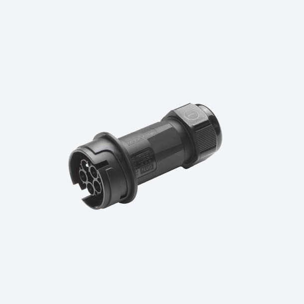 TECHNO - Connettore Spina 5p Vite D10-16.5 IP66/IP68 UP