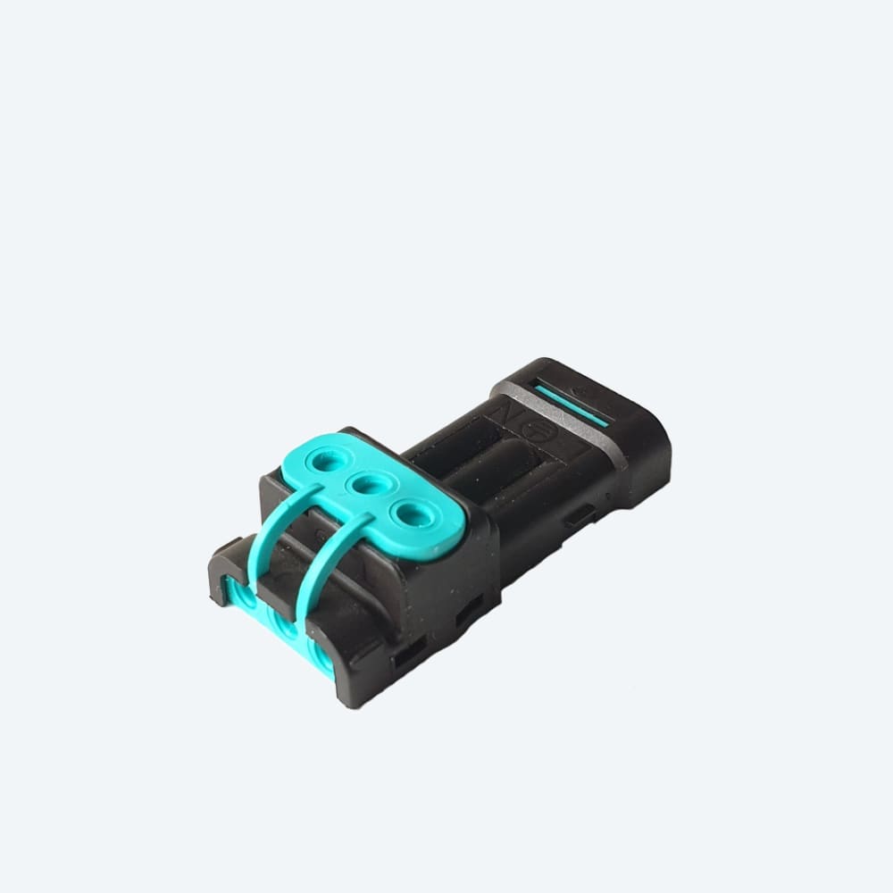TECHNO - Morsettiera lineare 2p Perforazione e crimp IP54 CONNECTOR SCREW-CRIMP 2P IP54.