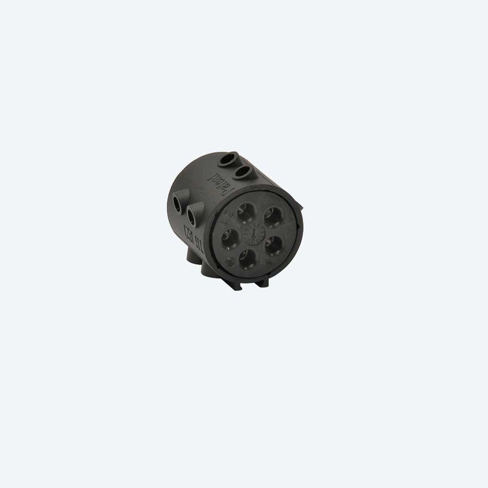 TECHNO - Kit morsettiera circolare compatta 5p vite SCW IP20.