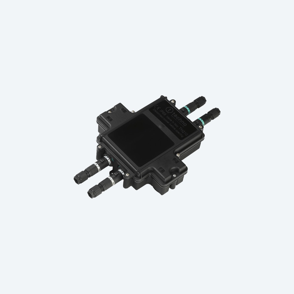 TECHNO - Scatola derivazione 4 vie M16 IP66/IP67/IP68 TH210 BOX 4WAYS.