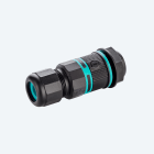 TECHNO - Giunto a vite 4 poli M16 D7-12 IP68 MINI-CONNECT SCREW.