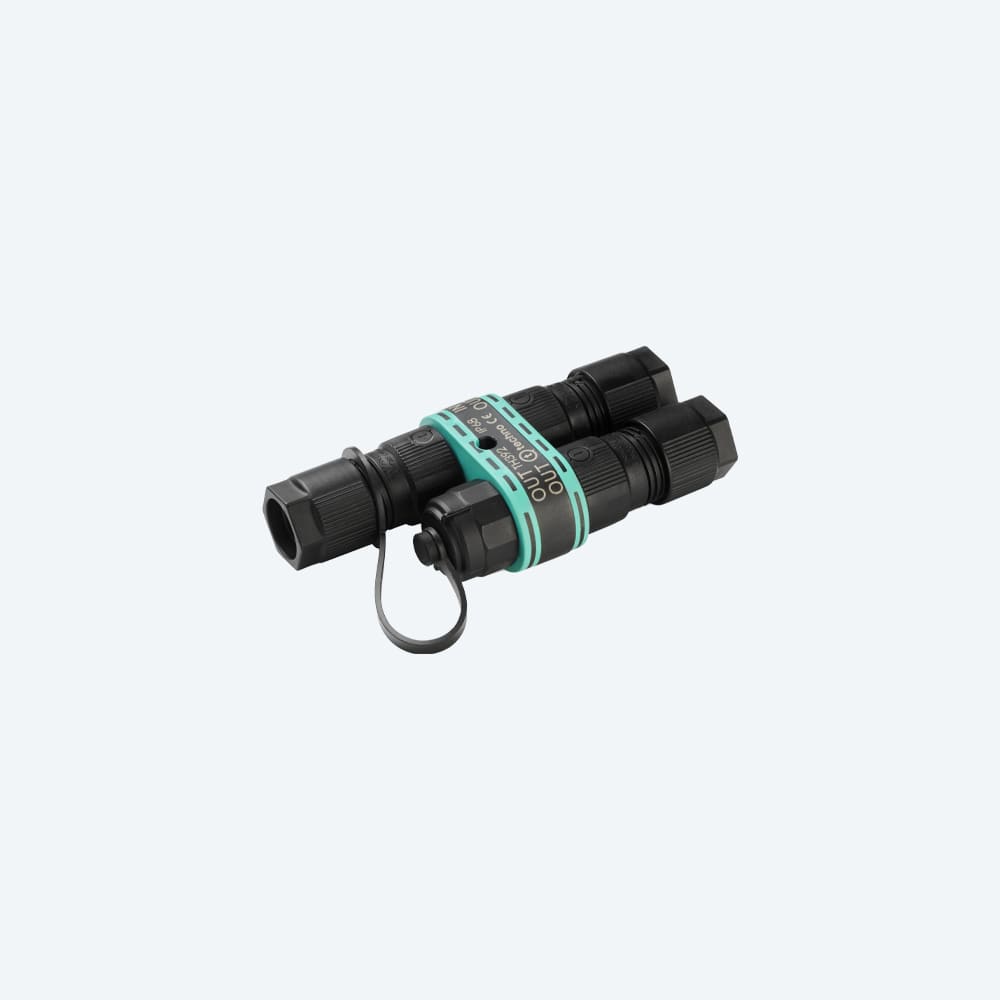 TECHNO - Derivazione H 4p 3 vie Vite D7-13.5 IP68 SCW MINI-DISTRIBUTOR