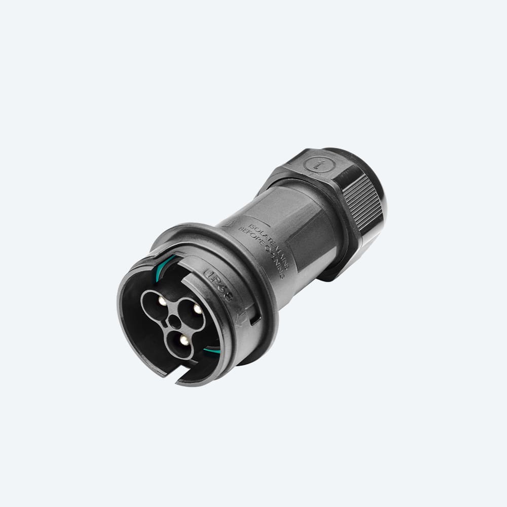 TECHNO - CONN PLUG SCREW 3P D10-16.5 IP66/68 UP