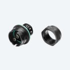 TECHNO - CONNECT PANEL SOCKET 2P SCREW IP68 NUT U