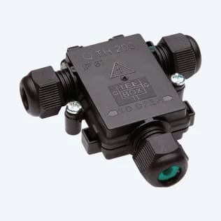 TECHNO - Kit morsettiera 5P IP67 3 uscite box connector screw 3ways.