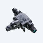 TECHNO - Kit box 3 vie connessione 5+3 poli D6-13.5 IP65.