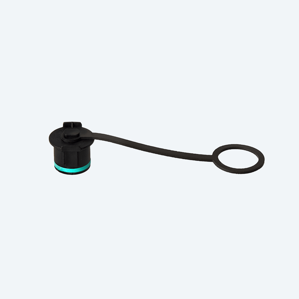 TECHNO - Tappi di chiusura con cinturino di aggancio Socket M20