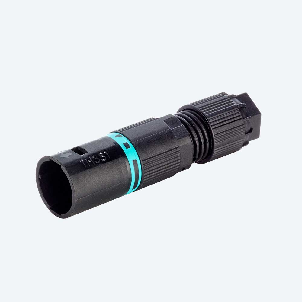 TECHNO - Micro Connettore Spina saferlock 2p Vite D5.8-6.9 IP66/IP68/IP69