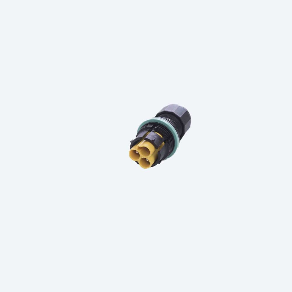 TECHNO - Mini Connettore Spina 2p Vite D7-12 IP66/IP68