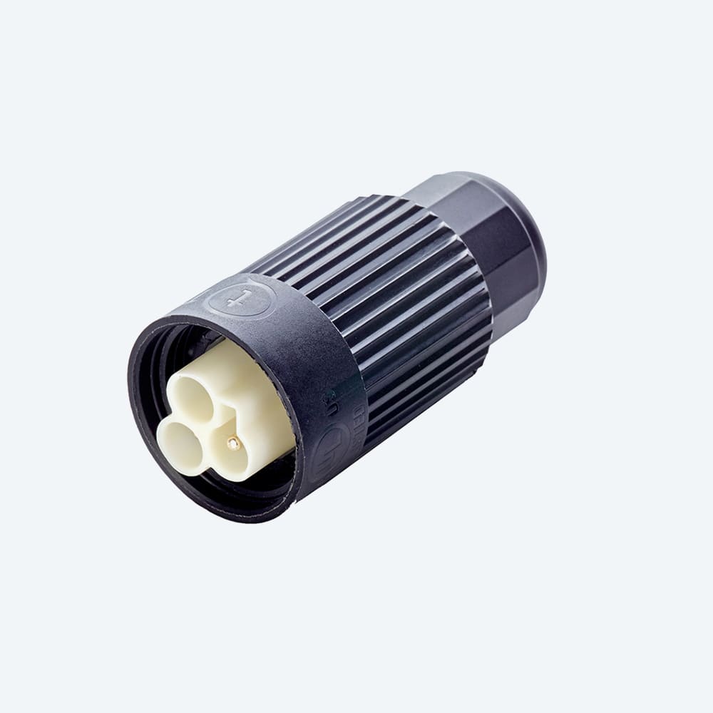 TECHNO - Mini Connettore Spina 3p Vite D7-12 IP66/IP68