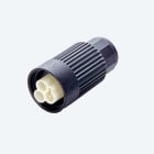 TECHNO - Mini Connettore Spina 3p Vite D7-12 IP66/IP68