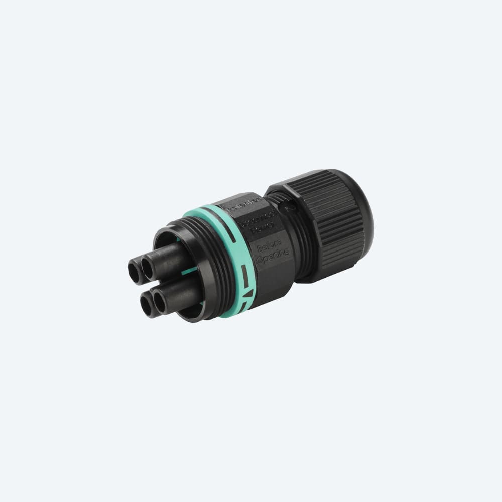 TECHNO - Mini Connettore Presa 4p Vite D7-12 GRD IP66/IP68