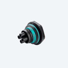 TECHNO - Mini Connettore Presa pannello 3p Vite M25 IP66/IP68