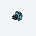 TECHNO - Mini Connettore Presa pannello 5p Vite M25 IP66/IP68