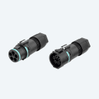 TECHNO - KIT Mini Connettore Presa e Spina 4p Vite D7-13 IP66/IP68/IP69