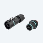 TECHNO - KIT Mini Connettore Spina pannello 4p Vite M20 IP66/IP68/IP69