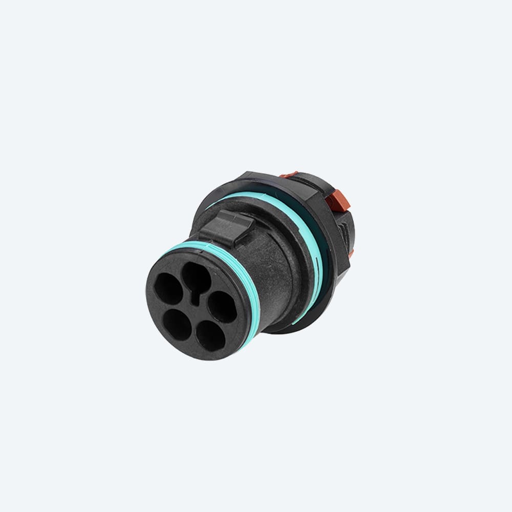 TECHNO - Mini Connettore Spina pannello 5p Vite M20 IP66/IP68/IP69