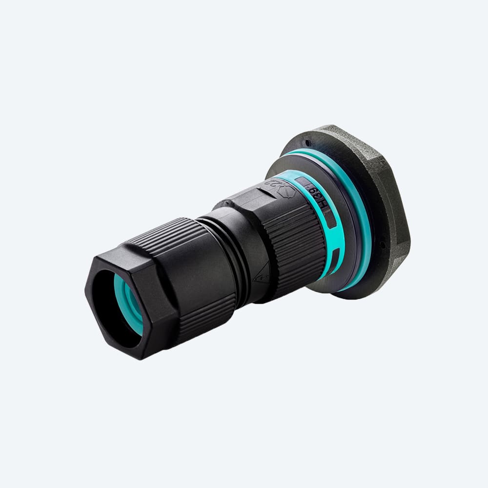 TECHNO - KIT Giunto pannello 4p Vite M25 D6-13.5 IP68/IP69