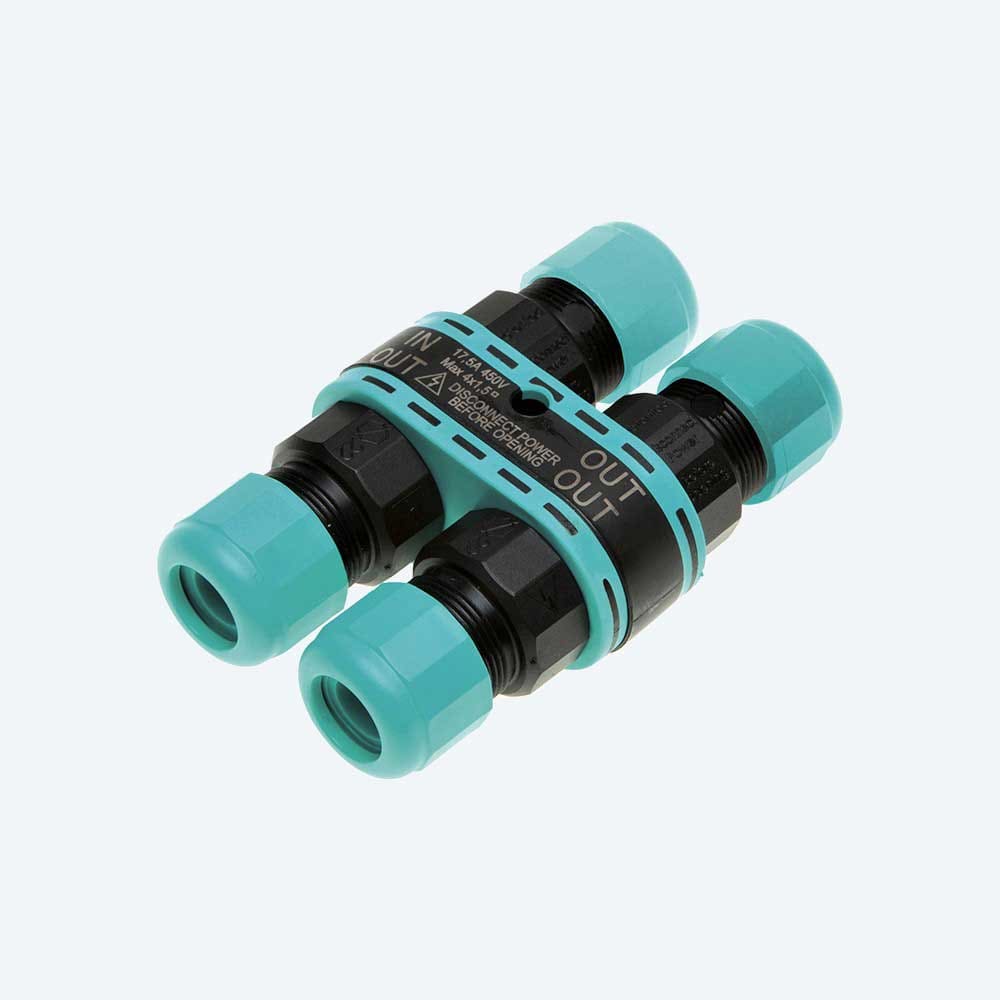 TECHNO - Derivazione "H" 4p Vite D7-12 IP68 xDRY