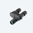 TECHNO - JUNCTION CONN "Y" 4P SCREW IP68/IP69 UP THB.392.Y4AU.L