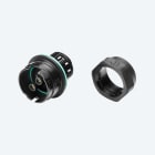 TECHNO - CONNECT PANEL SOCKET 2P SCREW IP68 NUT UP