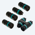 TECHNO - Distributore di corrente Presa e Spina 4p Vite IP68