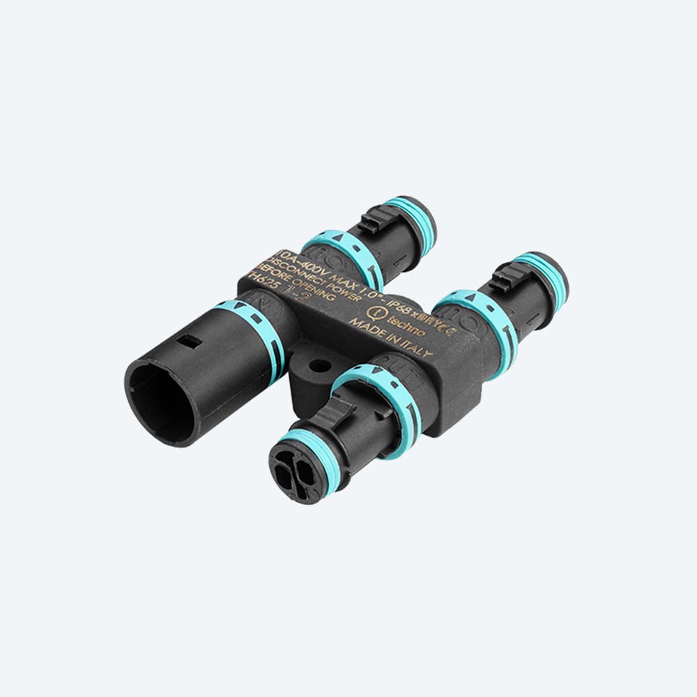 TECHNO - Distributore di corrente Presa e Spina 2p Vite IP66/IP68 THH.625.A2B