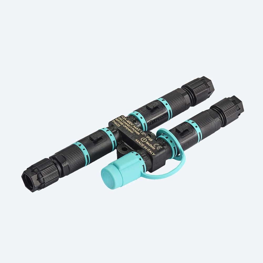 TECHNO - Distributore di corrente Presa e Spina 3p Vite D4-8 IP66/IP68