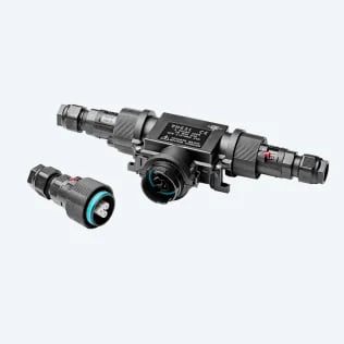 TECHNO - Distributore di corrente Presa e Spina 3p Vite D7-13.5 IP65 THH.631.B3A