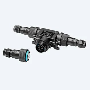 TECHNO - Distributore di corrente Presa e Spina 6p Vite D7-13.5 IP65