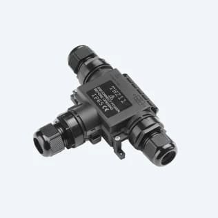 TECHNO - Kit scatola 3 vie connessione 5+3P D6-17 IP65.