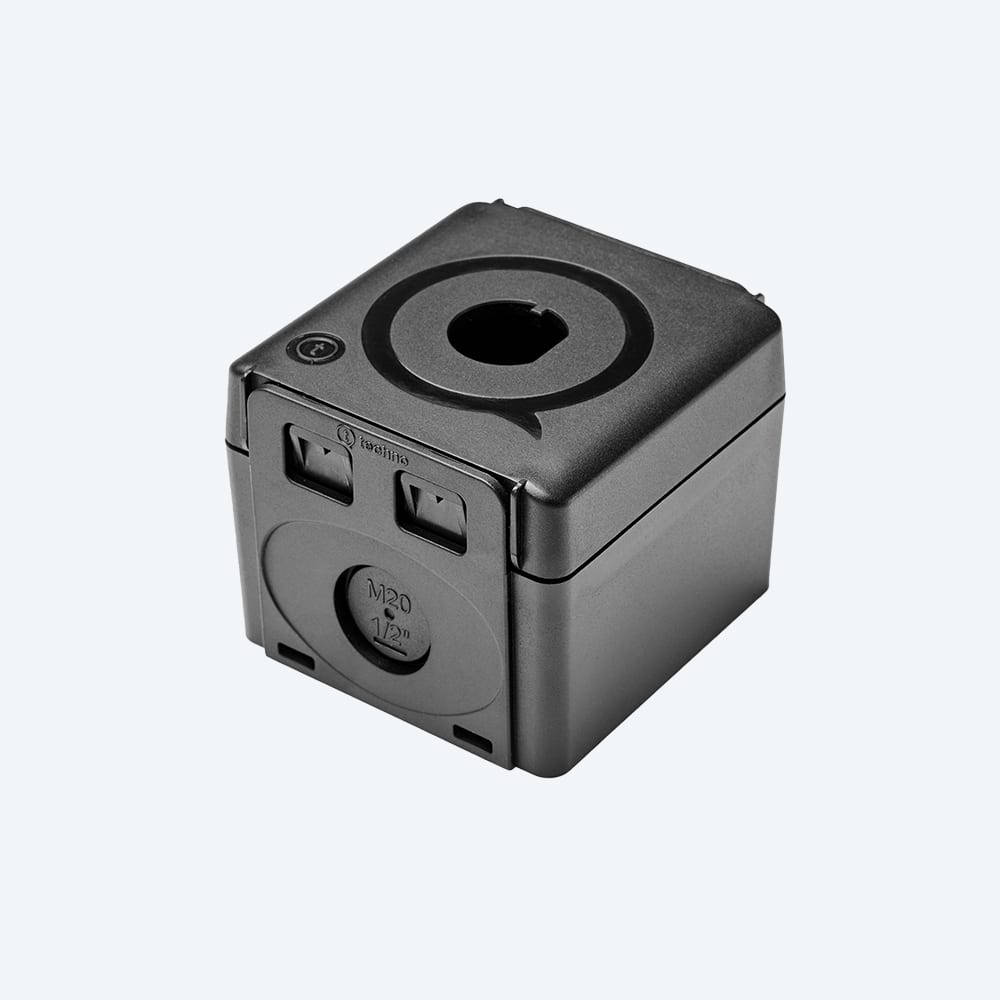 TECHNO - Mini Scatola di Derivazione 6 vie M16/M20/Zhaga book 18