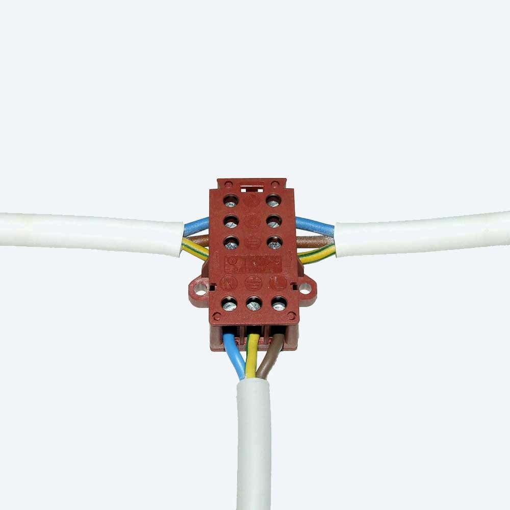 TECHNO - Morsettiera lineare compatta 2p Vite IP00