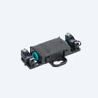 TECHNO - Terminals block 3 poles weatherproof 2 cable clamps slots IP44.