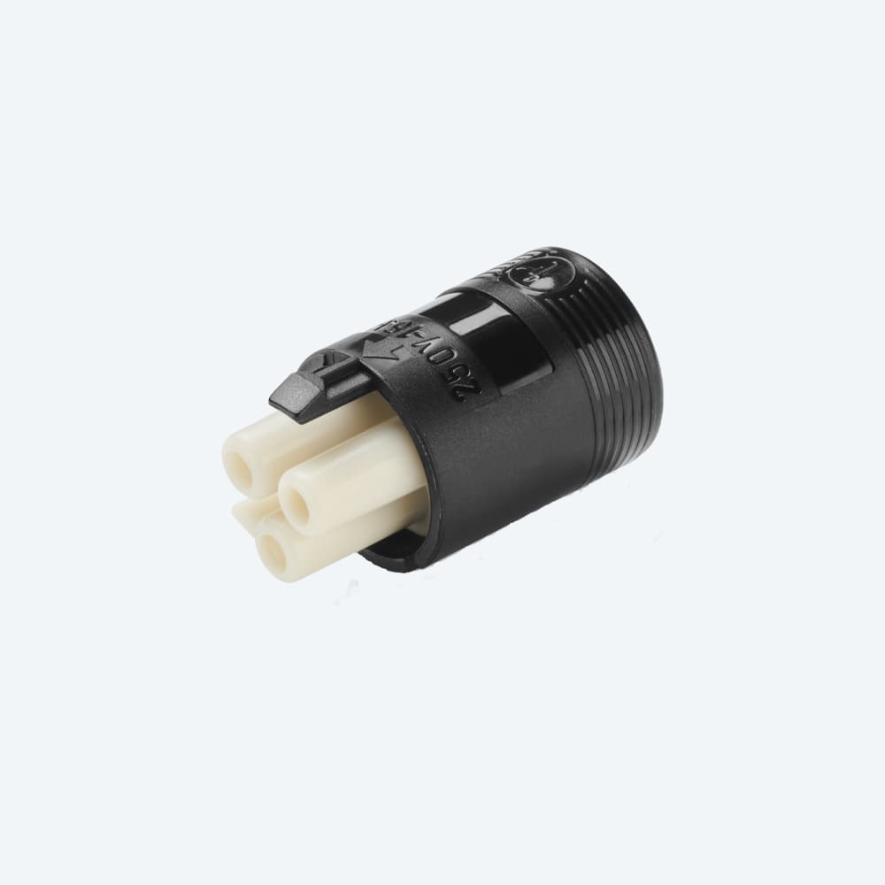 TECHNO - Mini Connettore Presa 3p Vite D9.5 IP20