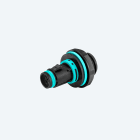 TECHNO - Micro Connettore Presa pannello 3p Vite GRD M16 IP66/IP68/IP69
